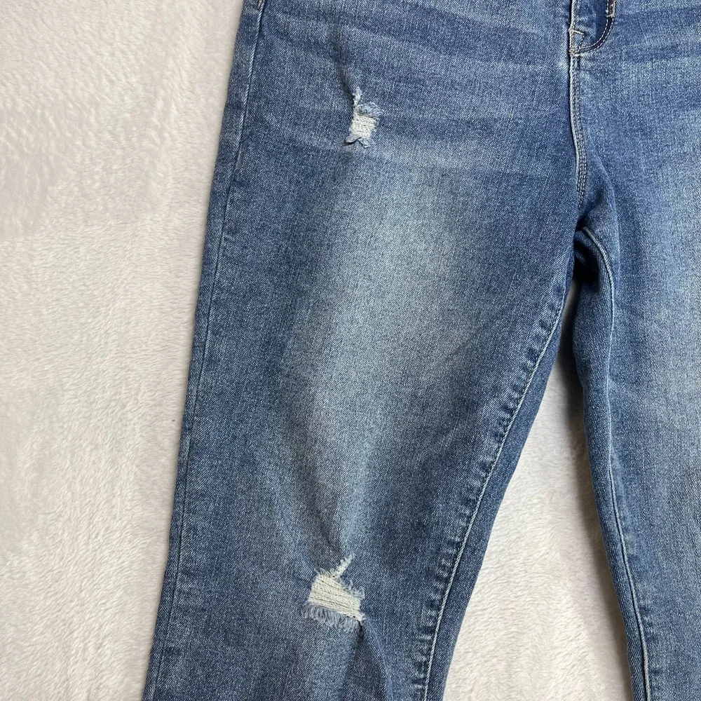 Nicole Miller New York Soho High Rise Skinny Crop Jeans‎ Women's 8 Denim - 29X26